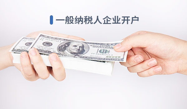一般納稅人企業(yè)開戶